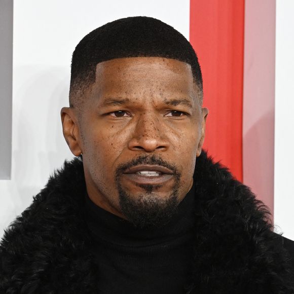 Jamie Foxx - Première européenne du film "Creed III" au Cineworld Leicester Square à Londres. Le 15 février 2023  