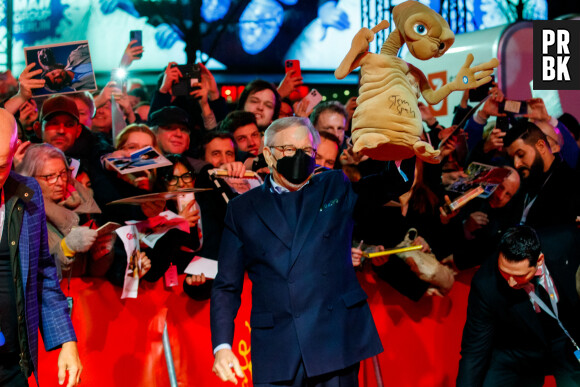 Steven Spielberg à la première du film "The Fabelmans" lors de la 73ème édition du festival international du film de Berlin (La Berlinale 2023), le 21 février 2023.