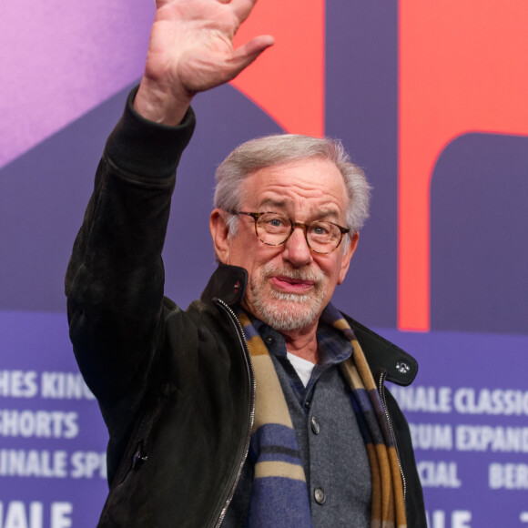 Steven Spielberg à la conférence de presse du film "The Fabelmans" lors de la 73ème édition du festival international du film de Berlin (La Berlinale 2023), le 21 février 2023.