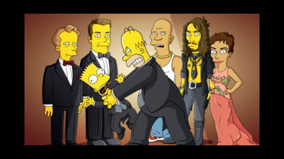 Les Simpson saison 23 ... découvrez Rusell Brand et Ricky Gervais