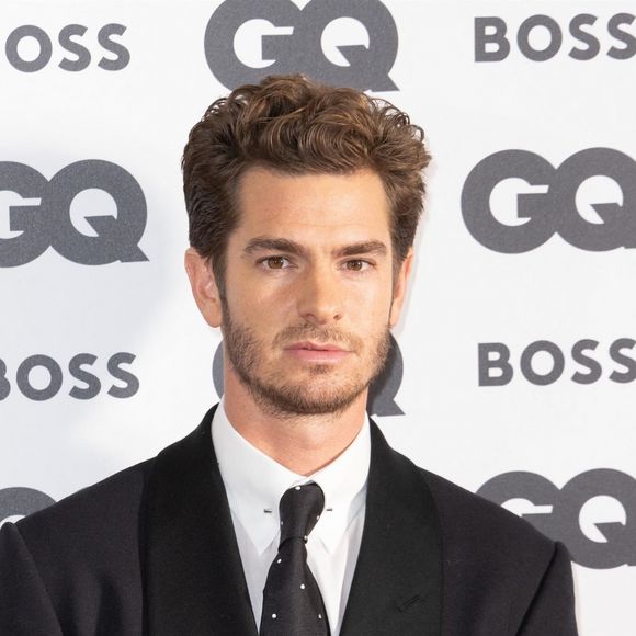 Andrew Garfield - Photocall de la soirée GQ Men of the Year au Mandarin Oriental à Londres le 16 novembre 2022.
