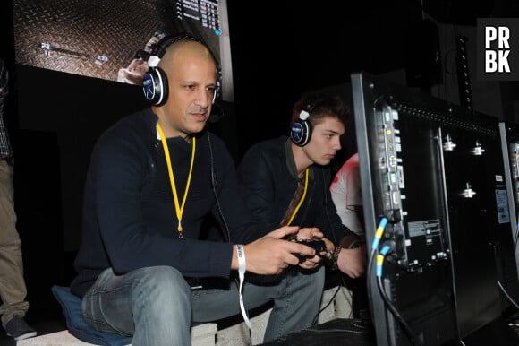 Abdelkrim Brahmi-Benalla a.k.a. Rim'K - Soiree de lancement du jeu "Call of Duty Ghost" au Palais de Tokyo a Paris le 4 novembre 2013.