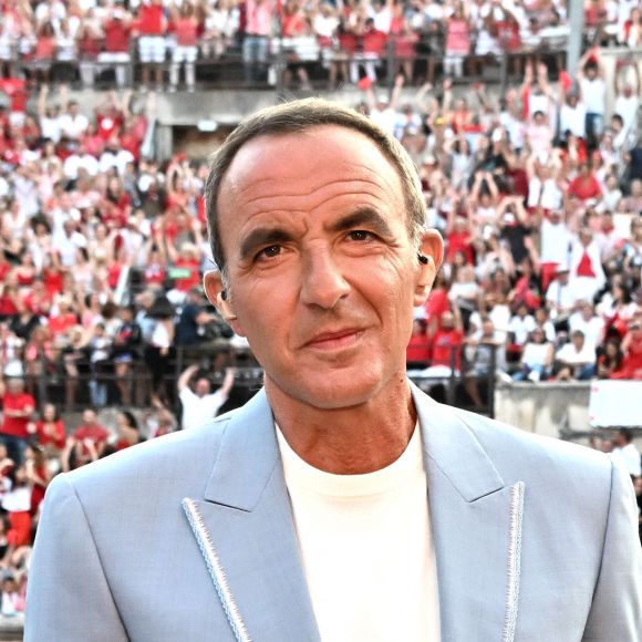 Exclusif - Nikos Aliagas - Enregistrement de l'émission "La chanson de l'année" dans les Arènes de Nîmes, présentée par N.Aliagas et diffusée le 17 juin sur TF1 © Bruno Bebert-Christophe Clovis / Bestimage 