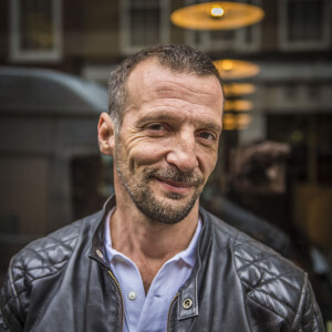 File photo - Actor and director Mathieu Kassovitz photographed in Soho, London, UK on October 13, 2017. - French actor and director Mathieu Kassovitz was the victim of a serious motorcycle accident this Sunday, September 3 at the Monthlery racing circuit, in Essonne. Photo by The Sunday Times/News Syndication/ABACAPRESS.COM 