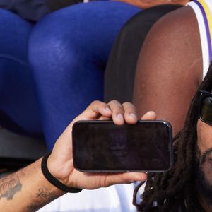 Derrick Rose - Personnalités dans les tribunes lors des internationaux de tennis de Roland Garros le 29 mai 2023. © Moreau / Jacovides / Bestimage