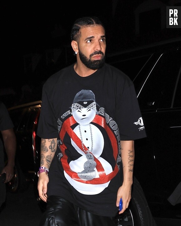 Drake continue sa tournée.
Drake à Los Angeles.