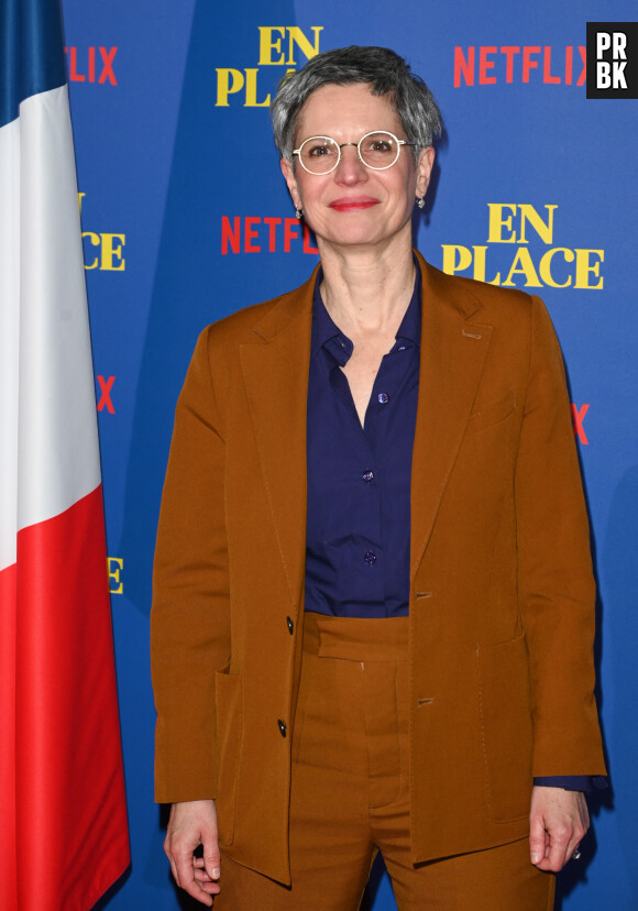 Sandrine Rousseau - Avant-première du film "En place" au cinéma Max Linder Panorama à Paris le 9 janvier 2023. © Coadic Guirec/Bestimage