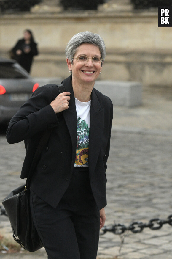 Sandrine Rousseau devant l'Assemblée Nationale à Paris. Le 20 octobre 2022 © Giancarlo Gorassini / Bestimage