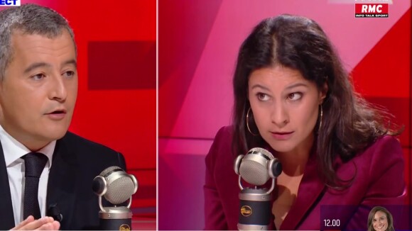 Face à face très tendu entre Apolline de Malherbe et Gérald Darmanin sur BFMTV