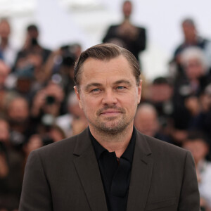 Leonardo DiCaprio lors du photocall du film "Killers Of The Flower Moon" lors du 76ème Festival International du Film de Cannes, au Palais des Festivals à Cannes, France, le 21 mai 2023. © Jacovides-Moreau/Bestimage