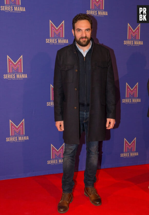 David Mora lors du photocall de la cérémonie de clôture du festival Series Mania 2019 à Lille le 30 mars 2019 © Stéphane Vansteenkiste / Bestimage  Photocall of Series Mania festival in Lille , north France on march 30th 2019 