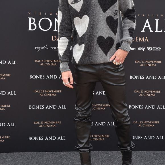 Timothée Chalamet - Photocall du film "Bones and All" à Rome le 12 novembre 2022.  Photocall for the film ‘Bones and All” Rome, Italy 12th November, 2022 