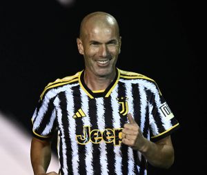 Together, a Black &amp; White Show Zinedine Zidane during the Together, a Black &amp; White Show , an event organized by Juventus FC as of the celebrations for the 100 years of the Agnelli family as president of the club. Turin Italy