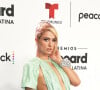 "J'ai travaillé dur pour cultiver tout un environnement axé sur l'amour, le respect et l'acceptation... Si je ne publie pas des photos de mon bébé, les gens supposent que je ne suis pas une bonne mère... et si je le fait, il y a des gens qui sont cruels et haineux"
Paris Hilton. - Photocall de la soirée des "Billboard Latin Music Awards 2023" à Miami, le 5 octobre 2023.