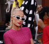 Tant et si bien que la star a réagit...
Paris Hilton - Les célébrités assistent au défilé Valentino "Collection Prêt-à-Porter Printemps/Eté 2024" lors de la Fashion Week de Paris (PFW), le 1er octobre 2023.