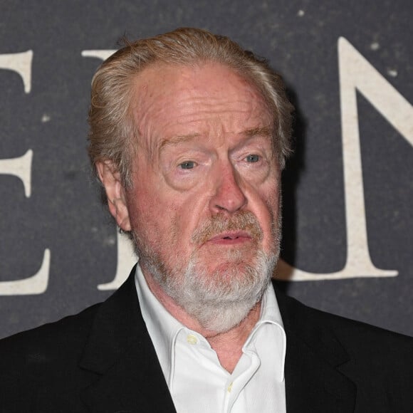 Ridley Scott - Avant-première française du film "Le Dernier Duel" au Cinéma Gaumont Champs-Élysées à Paris le 24 septembre 2021. © Coadic Guirec / Bestimage  French premiere of the movie " The last Duel" at Cinema Gaumont Champs-Élysées in Paris on 24/09/2021 