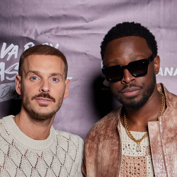 Exclusif - Dadju et M. Pokora (Matt Pokora) © Cyril Moreau/Bestimage