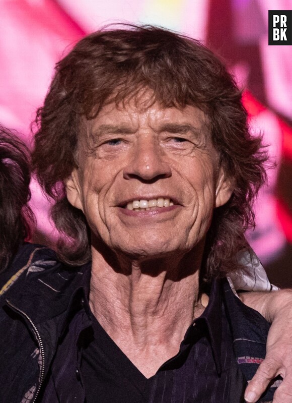 Outre leurs albums, ils ont bâti leur réputation grâce à leur logo très reconnaissable.
Le membres du groupe des Rolling Stones, Mick Jagger lors du lancement de l'album "Hackney Diamonds" à Londres, Royaume Uni, le 6 septembre 2023.