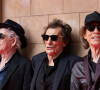 Il s'agit d'une grosse langue écarlate.
Ronnie Wood, Keith Richards et Mick Jagger à Londres.
