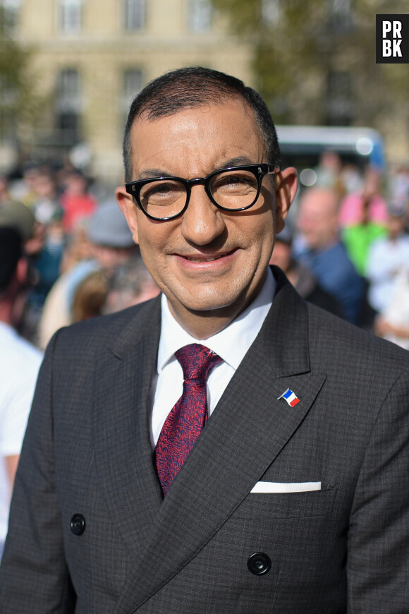 Rassemblement organisé par Jean Messiha en soutien de la police place de la République à Paris, le 30 septembre 2023. © Lionel Urman/Bestimage