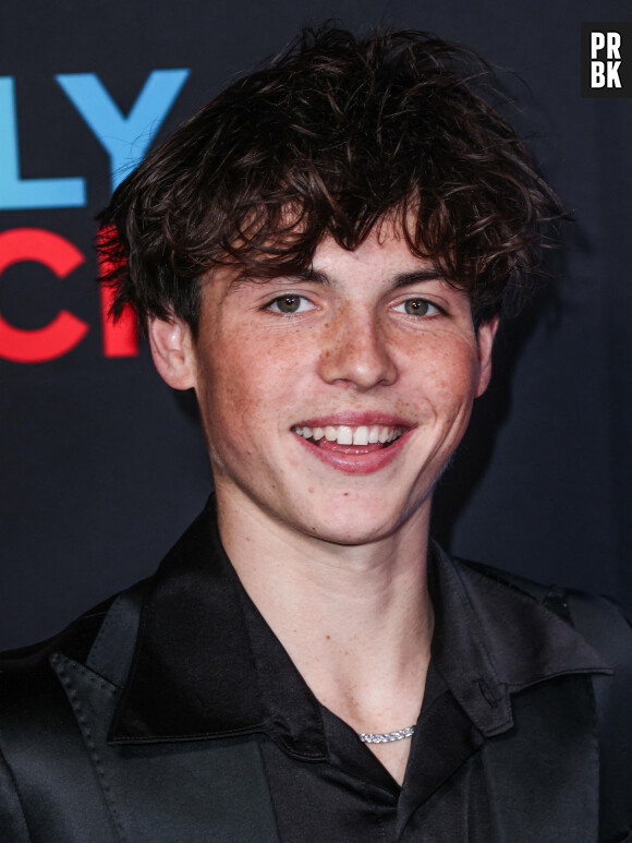 Los Angeles, CA - Celebrities attend the Premiere Of Netflix's 'Family Switch' held at AMC The Grove 14 in Los Angeles, California. Pictured: Brady Noon 