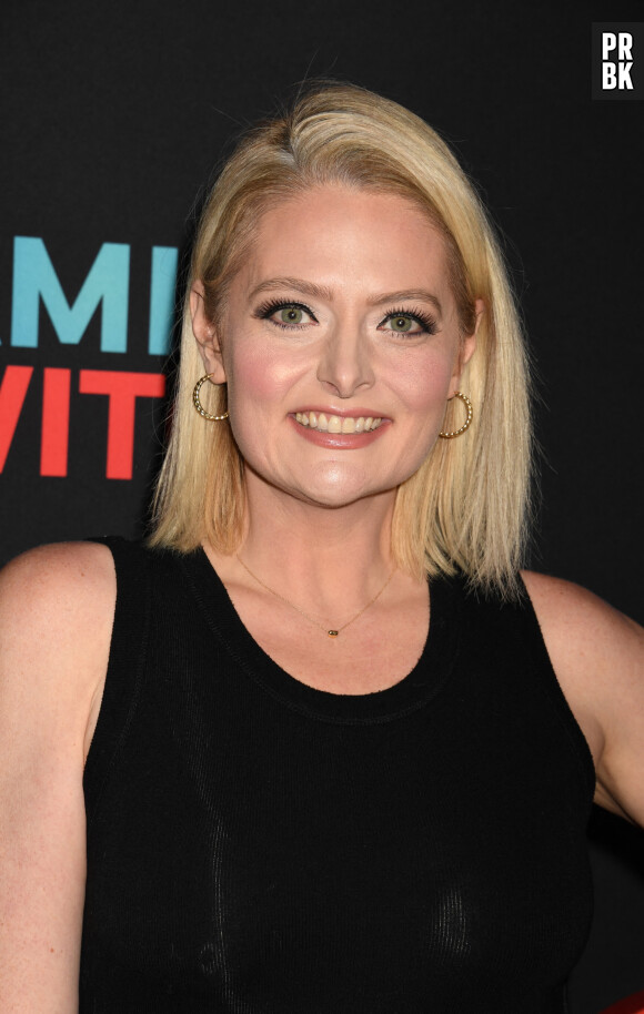 Lauren Ash at the LA premiere of Netflix' Family Switch at The Grove in Los Angeles, California on November 29, 2023. 