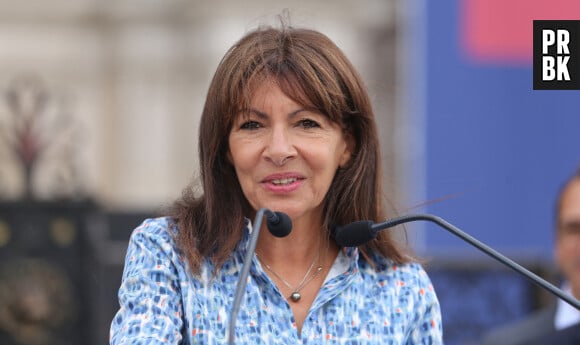 Anne Hidalgo - La maire de Paris lors de la commémoration du 50ème anniversaire du coup d'état au Chili à la Mairie de Paris. Le 11 septembre 2023 © Jonathan Rebboah / Panoramic / Bestimage