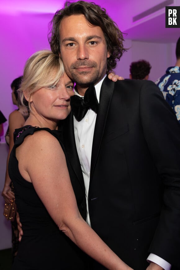 Exclusif - Anne-Elisabeth Lemoine et Bertrand Chameroy - Soirée à la suite Sandra & Co lors du 76ème Festival International du Film de Cannes le 26 mai 2023. © Aurelio Stella/Bestimage