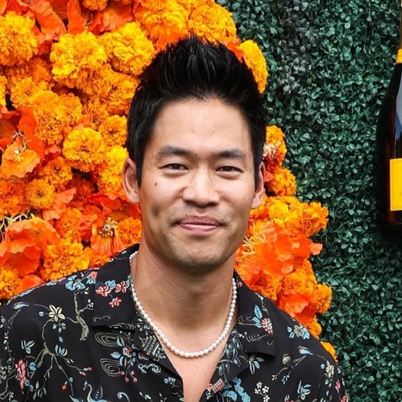 David Lim lors de l'évènement "Veuve Clicquot Polo Classic" à Los Angeles, le 2 octobre 2021.  Celebrities at "Veuve Clicquot Polo Classic" Event in Los Angeles. October 2nd, 2021 