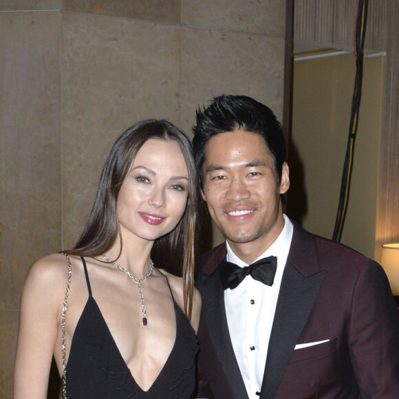 Marketa Lim et David Lim lors de la 77ème cérémonie annuelle des Golden Globe Awards à l'hôtel Beverly Hilton à Los Angeles, Californie, Etats-Unis, le 5 janvier 2020. © Imago/Panoramic/Bestimage 