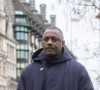 Idris Elba le 8 janvier 2024 dénonce les violences par arme blanche à Londres



