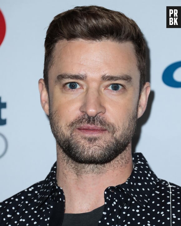 Elle y faisait de nombreuses révélations sur les agissements du chanteur.
Justin Timberlake au photocall de la soirée "iHeart Radio Music Festival" à la T-Mobile Arena à Las Vegas, le 22 septembre 2018.