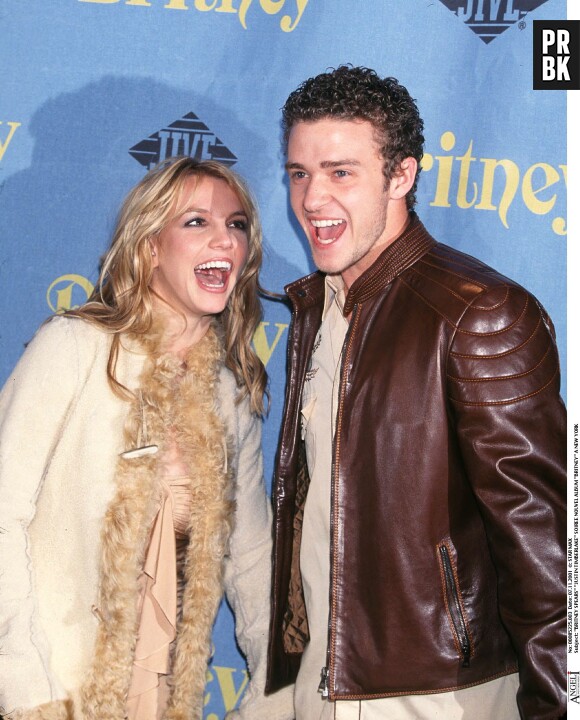 Britney Spears et Justin Timberlake à la soirée de l'album "Britney" à New York