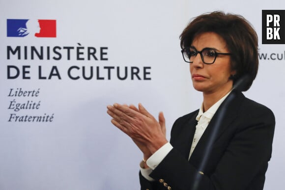 Passation de pouvoir au ministère de la Culture : Rachida Dati remplace Rima Abdul Malak le 12 janvier 2024 et devient ainsi ministre de la Culture du gouvernement Attal. © Michael Baucher / Panoramic / Bestimage