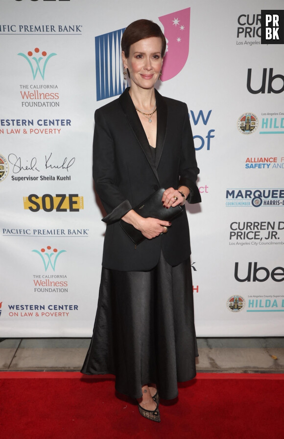 Sarah Paulson - Les célébrités à la soirée "A New Way of Life Charity Gala" à Los Angeles, le 3 décembre 2022.  Celebrities attend the A New Way of Life Charity Gala at the Skirball Cultural Center in Los Angeles, California. December 3rd, 2022. 