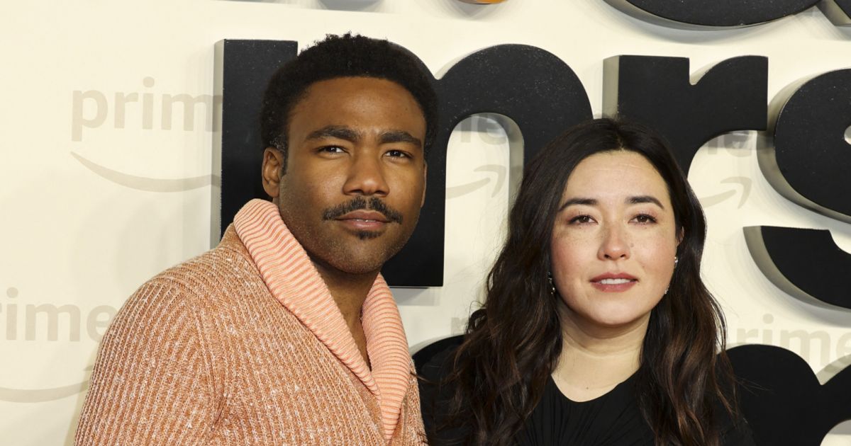 January 17 2024 London United Kingdom Donald Glover And Maya