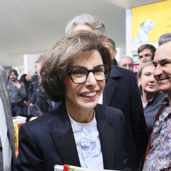 Rachida Dati, ministre de la culture, visite le 51ème Festival de la Bande dessinée d'Angoulême le 27 janvier 2024. © Patrick Bernard / Bestimage