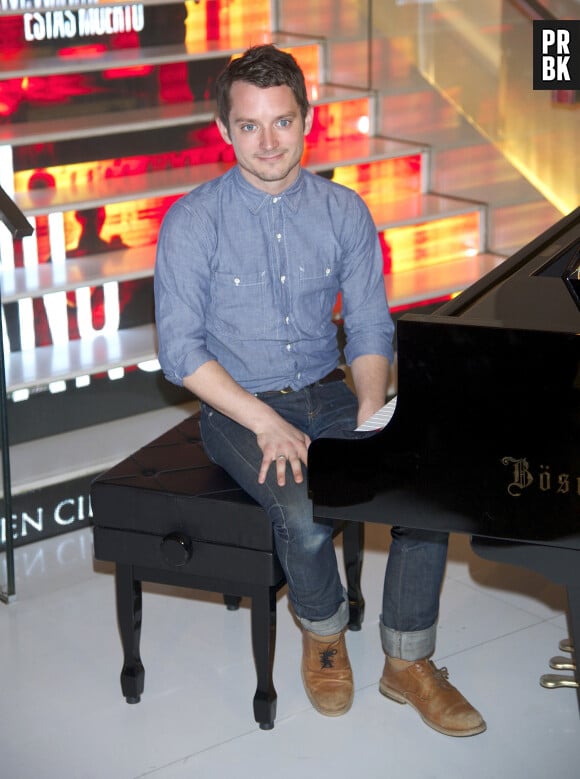 Elijah Wood - Photocall du film "Grand Piano" a Madrid. Le 15 octobre 2013