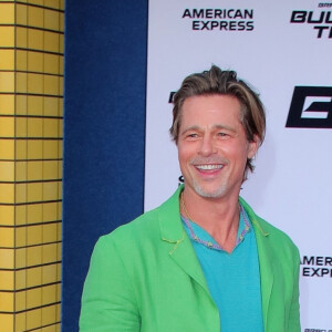 Brad Pitt à la première du film "Bullet Train" à Los Angeles, le 1er août 2022.