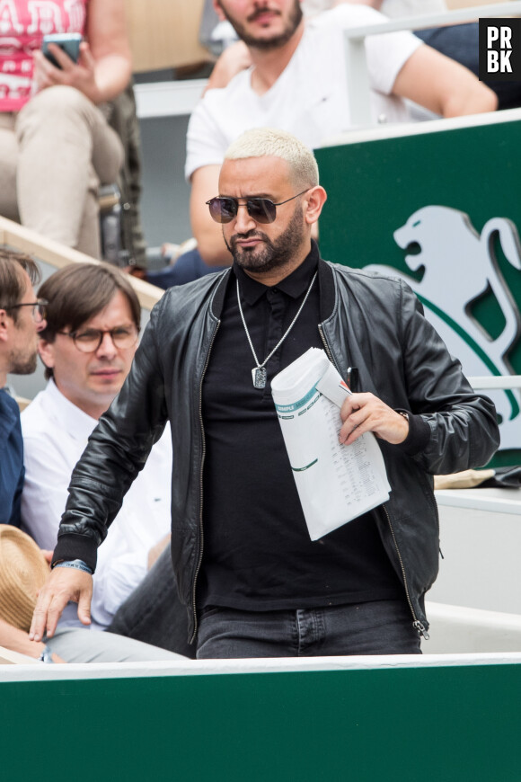 Cyril Hanouna dans les tribunes lors des internationaux de tennis de Roland Garros à Paris, France, le 31 mai 2019. © Jacovides-Moreau/Bestimage