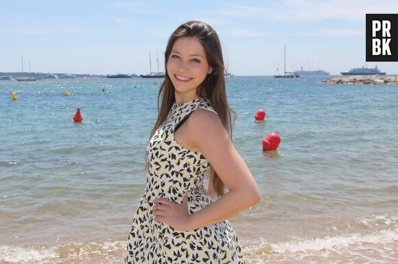 Florence Coste - People posent sur la plage de l'hôtel Majestic Barrière lors du 67ème festival de Cannes à Cannes le 18 mai 2014. 