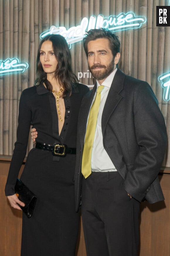 March 19, 2024, New York, United States: Jeanne Cadieu and Jake Gyllenhaal attend the ''Road House'' New York Premiere at Jazz at Lincoln Center in New York City. (Credit Image: © Ron Adar/SOPA Images via ZUMA Press Wire) 