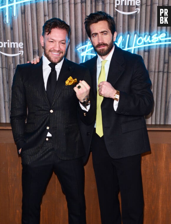 3/19/24 Conor McGregor and Jake Gyllenhaal at the premiere of "Road House" held on March 19, 2024 at Jazz At Lincoln Center in New York City. (NYC) 