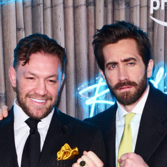 3/19/24 Conor McGregor and Jake Gyllenhaal at the premiere of "Road House" held on March 19, 2024 at Jazz At Lincoln Center in New York City. (NYC) 