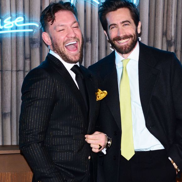 3/19/24 Conor McGregor and Jake Gyllenhaal at the premiere of "Road House" held on March 19, 2024 at Jazz At Lincoln Center in New York City. (NYC) 