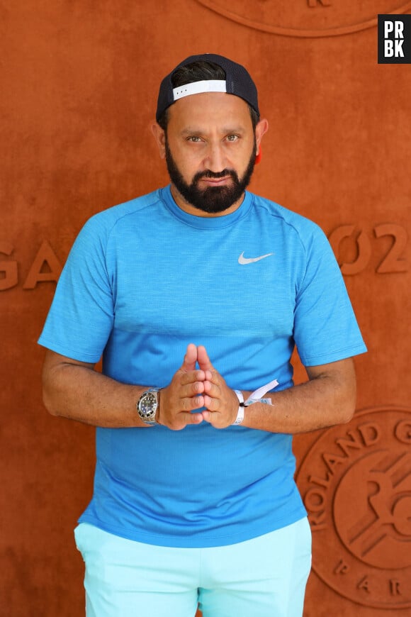 Cyril Hanouna au village des Internationaux de France de Roland Garros à Paris le 9 juin 2021. © Dominique Jacovides / Bestimage