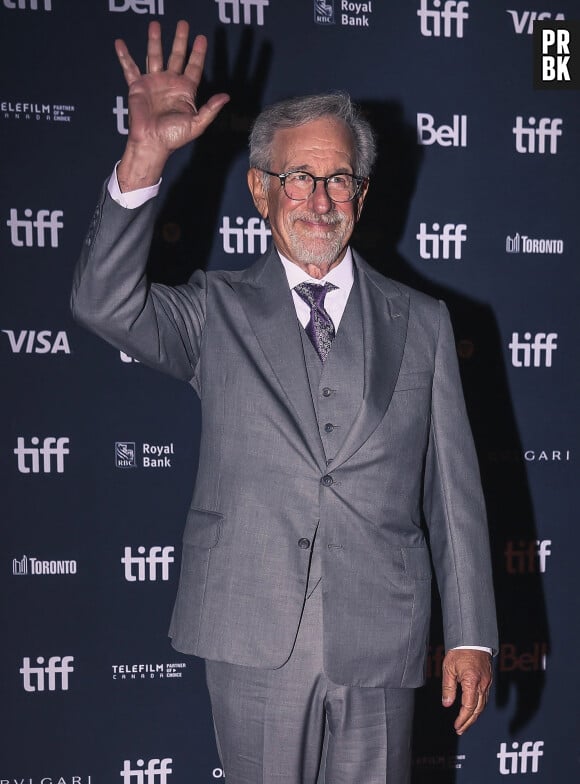 Steven Spielberg au photocall du film "Sidney" lors de la 47ème édition du Festival International du Film de Toronto (TIFF), le 10 septembre 2022.