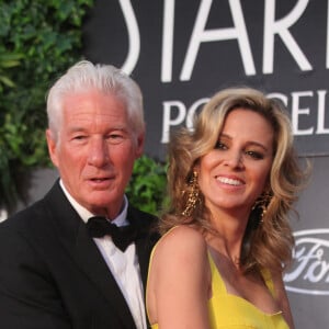 Richard Gere et sa femme Alejandra Silva à la soirée Starlite Gala à Marbella le 14 août 2022. © Lorenzo Carnero/ZUMA Press Wire / Bestimage