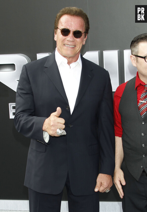 Arnold Schwarzenegger - Avant-première du film "Terminator : Genisys" à Hollywood, le 28 juin 2015.