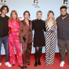 Khaled Alouac, Claire Romain, Axelle Dodier, Sabine Perraud, Florence Coste et Marvin Pellegrino au photocall de la cérémonie de clôture de la 24ème édition du Festival de la Fiction TV de La Rochelle, France, le 17 septembre 2022. © Patrick Bernard/Bestimage